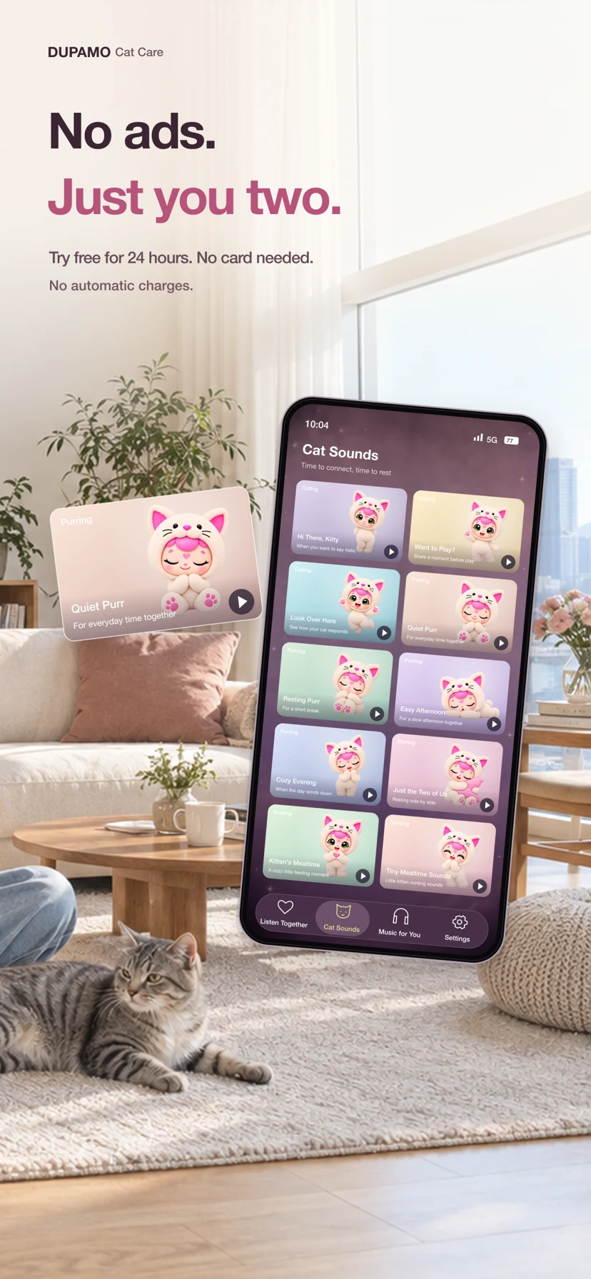 DUPAMO Cat Care — Uygulama ekranları 3